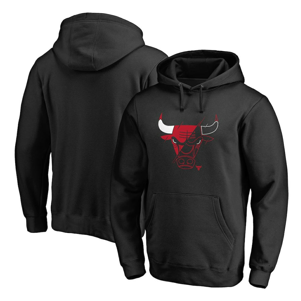 Chicago Bulls X-Ray Pullover Hoodie Black - NBA