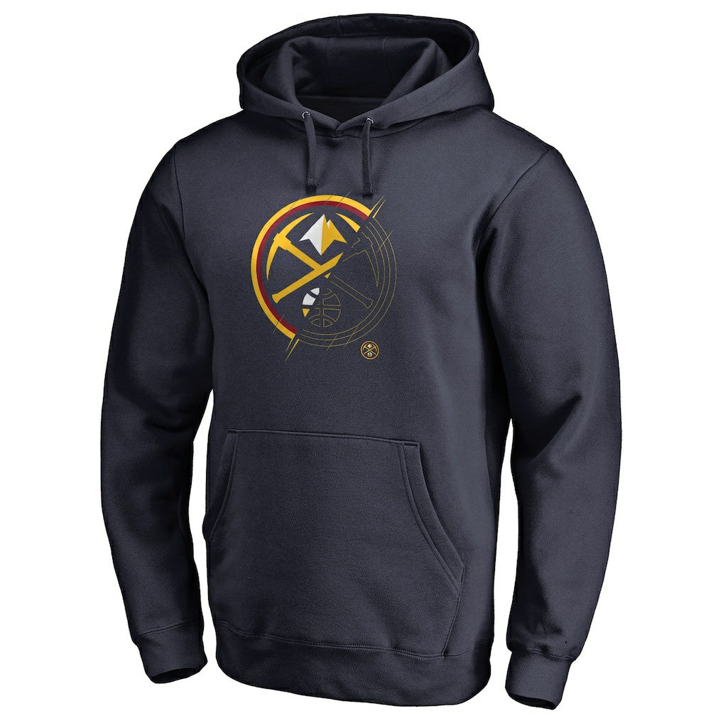 Denver Nuggets X-Ray Pullover Hoodie Navy - NBA