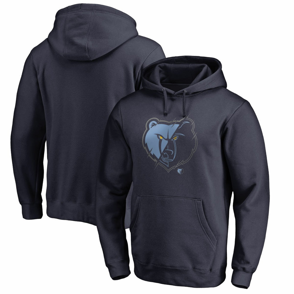 Memphis Grizzlies X-Ray Pullover Hoodie Navy - NBA