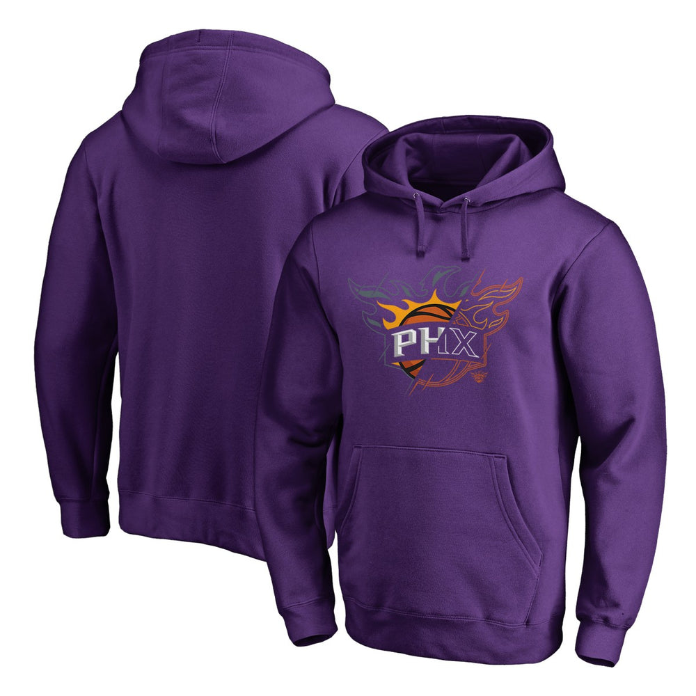 Phoenix Suns X-Ray Pullover Hoodie Purple - NBA