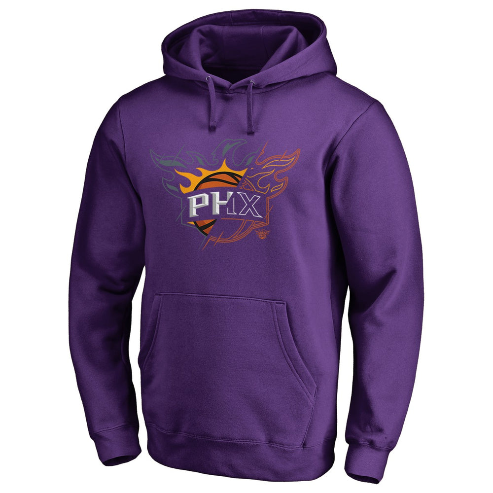 Phoenix Suns X-Ray Pullover Hoodie Purple - NBA