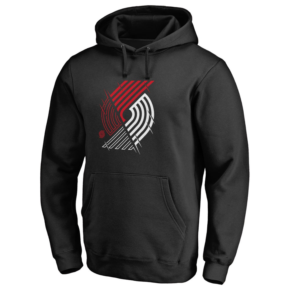 Portland Trail Blazers X-Ray Pullover Hoodie Black - NBA