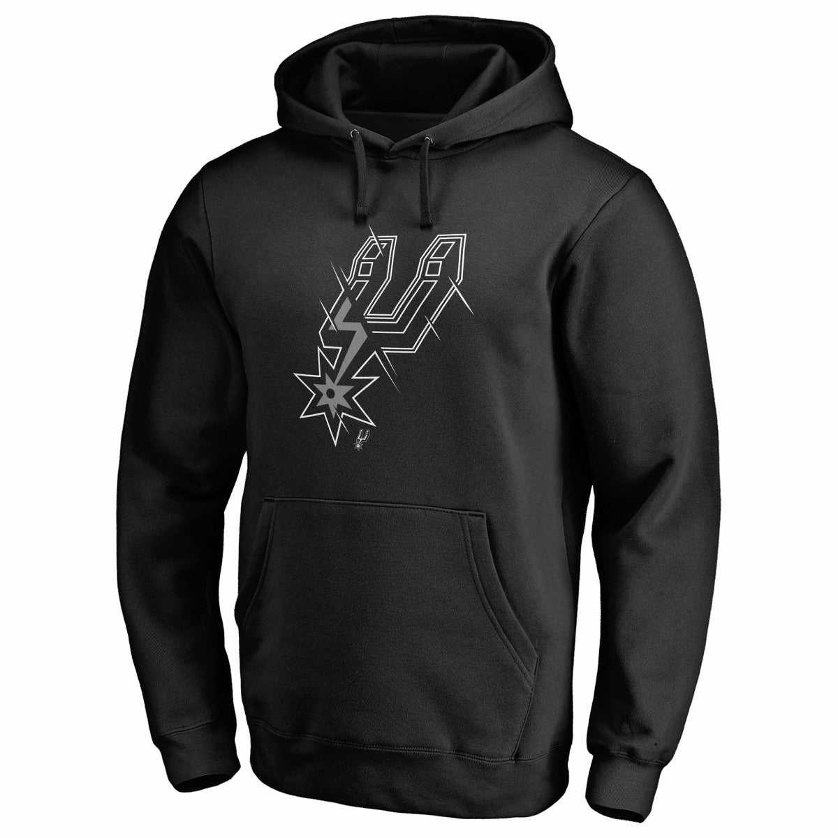 San Antonio Spurs X-Ray Pullover Hoodie Black - NBA