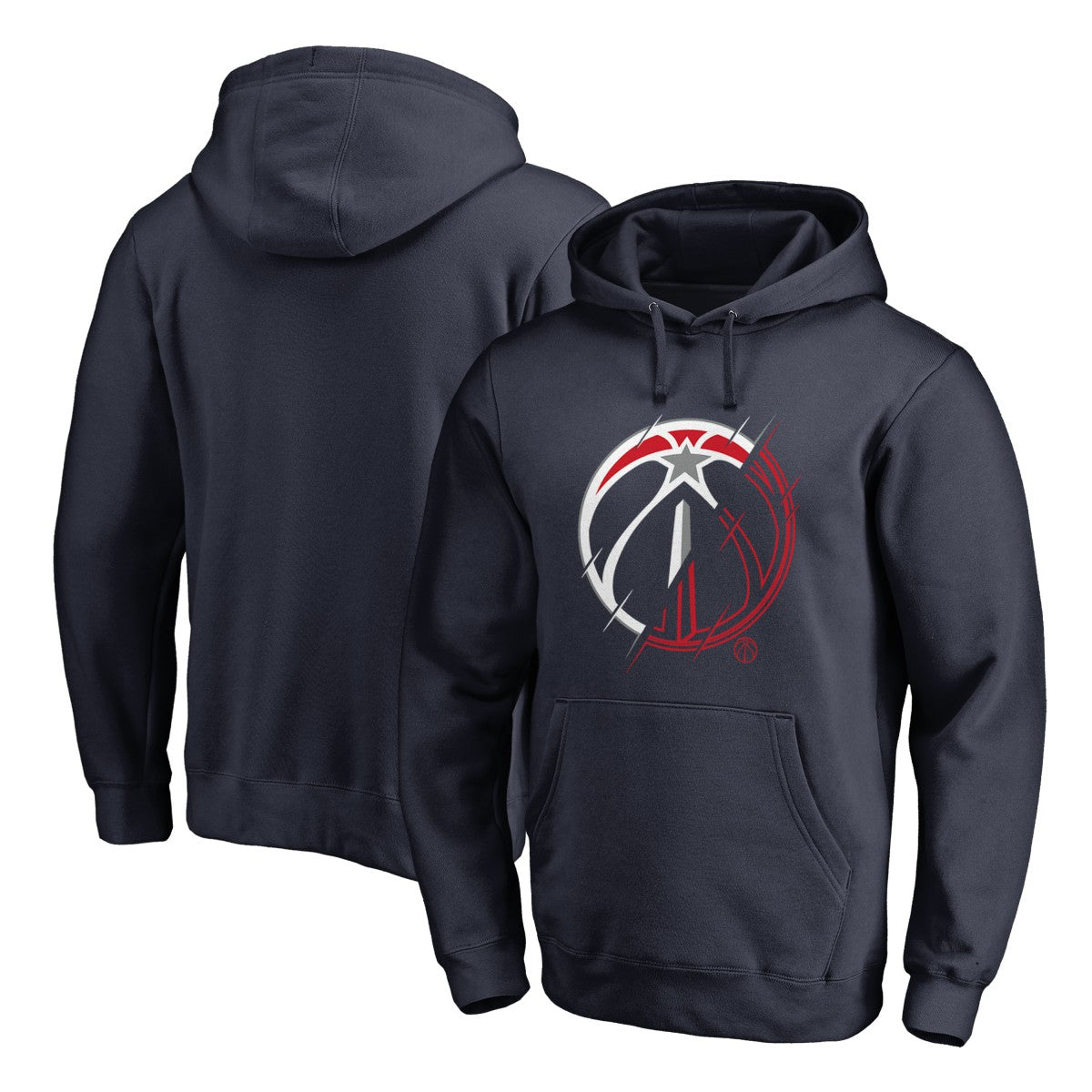 Washington Wizards X-Ray Pullover Hoodie Navy - NBA