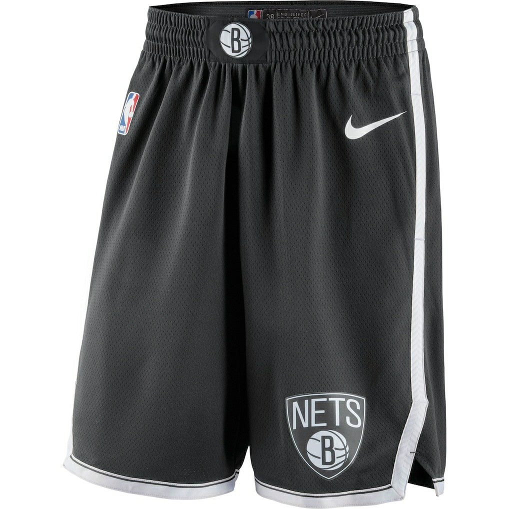 Brooklyn Nets 2019/20 Icon Edition Swingman Shorts Black - NBA