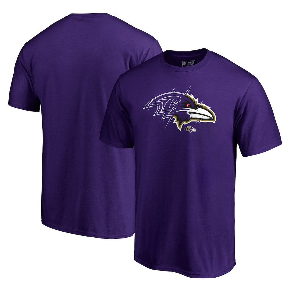 Baltimore Ravens X-Ray T-Shirt Purple | NFL