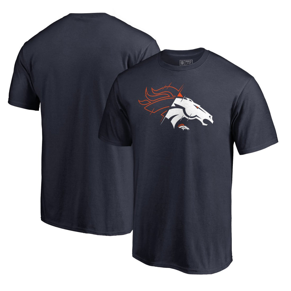 Denver Broncos X-Ray T-Shirt Navy | NFL