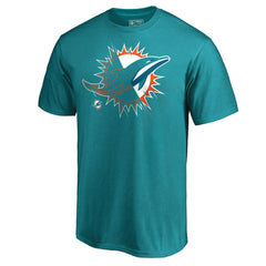 Miami Dolphins X-Ray T-Shirt Aqua | NFL