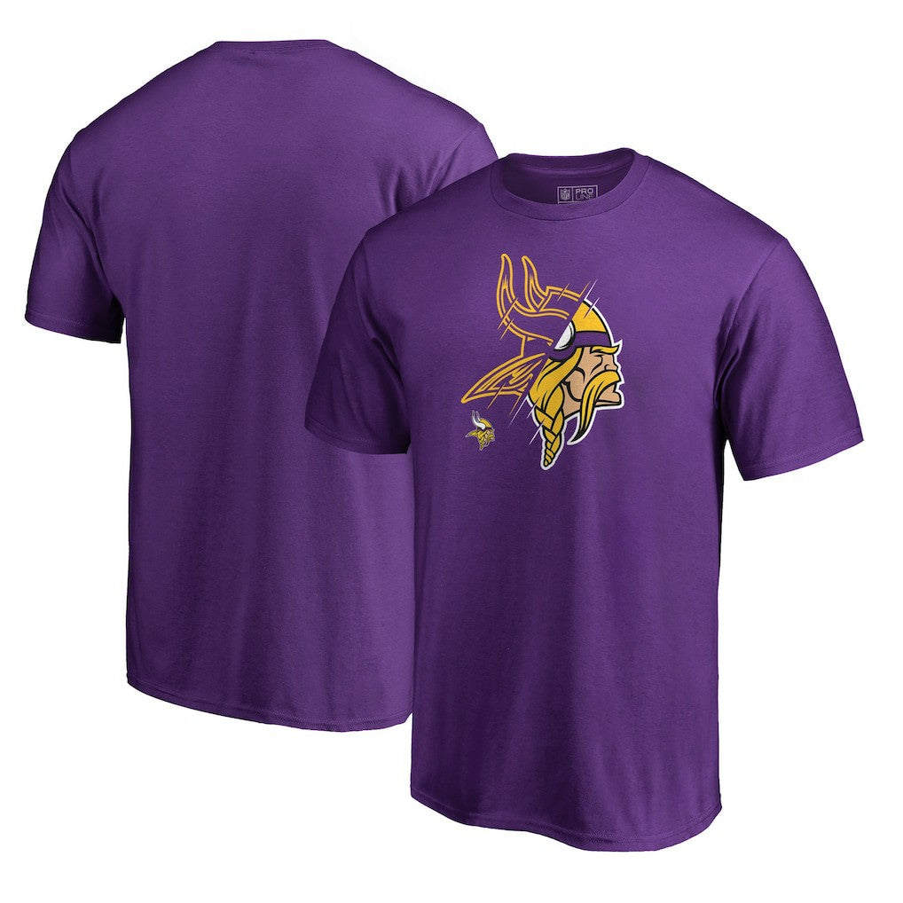 Minnesota Vikings X-Ray T-Shirt Purple | NFL