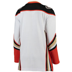 Anaheim Ducks Fanatics Women's Away Breakaway Jersey - White - NHL