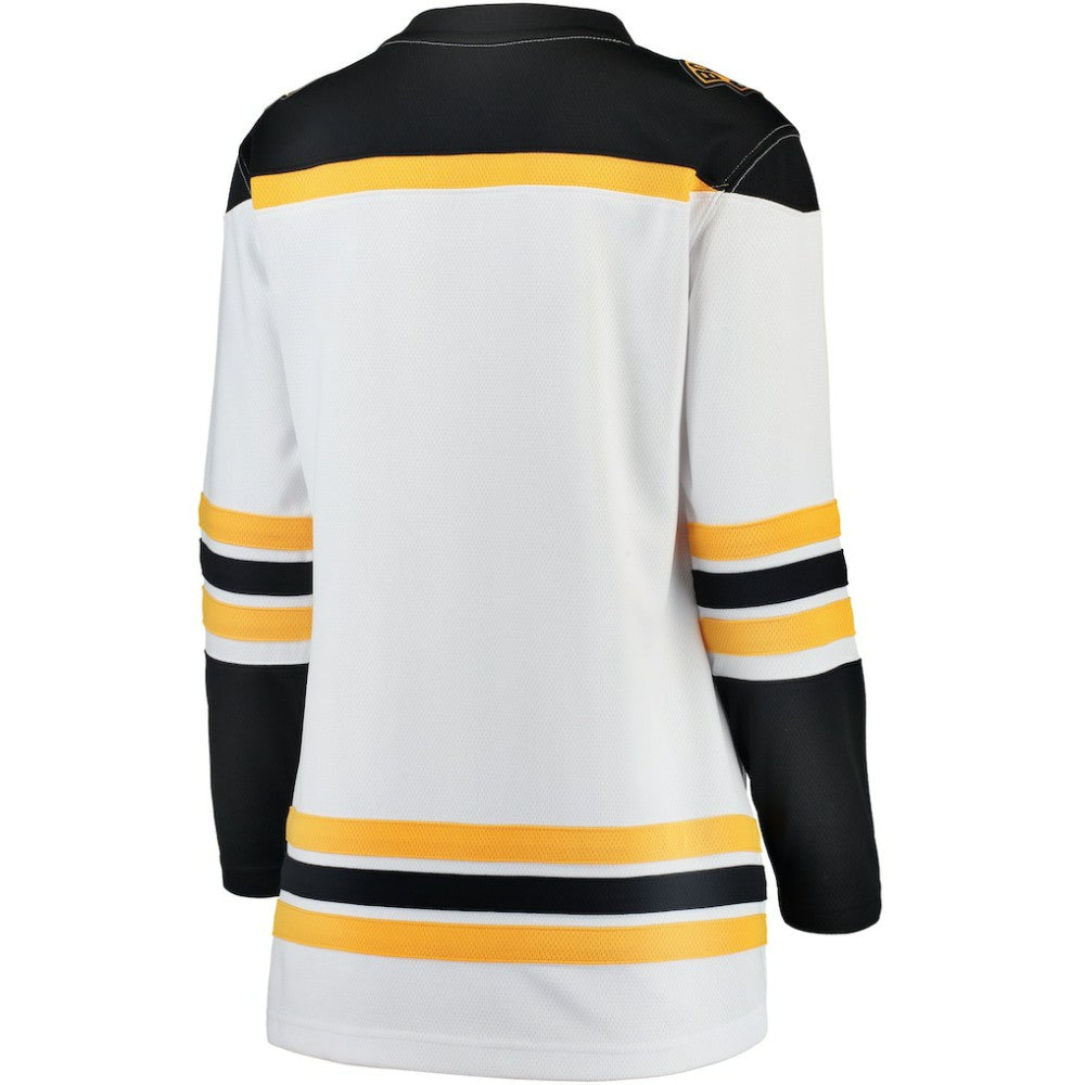 Boston Bruins Fanatics Women's Away Breakaway Jersey - White - NHL
