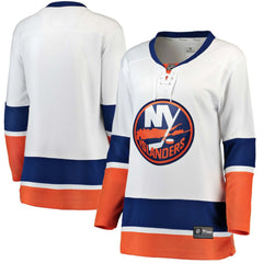 New York Islanders Fanatics Women's Away Breakaway Jersey - White - NHL