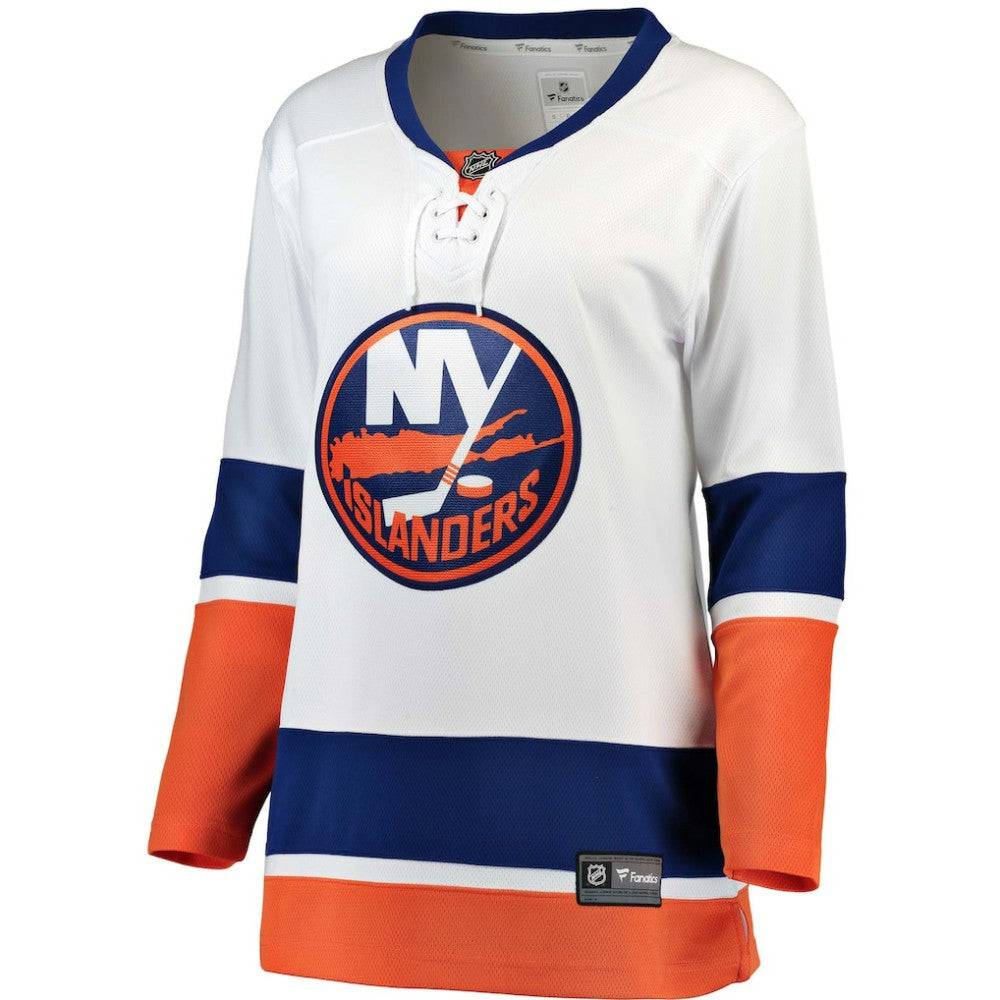New York Islanders Fanatics Women's Away Breakaway Jersey - White - NHL