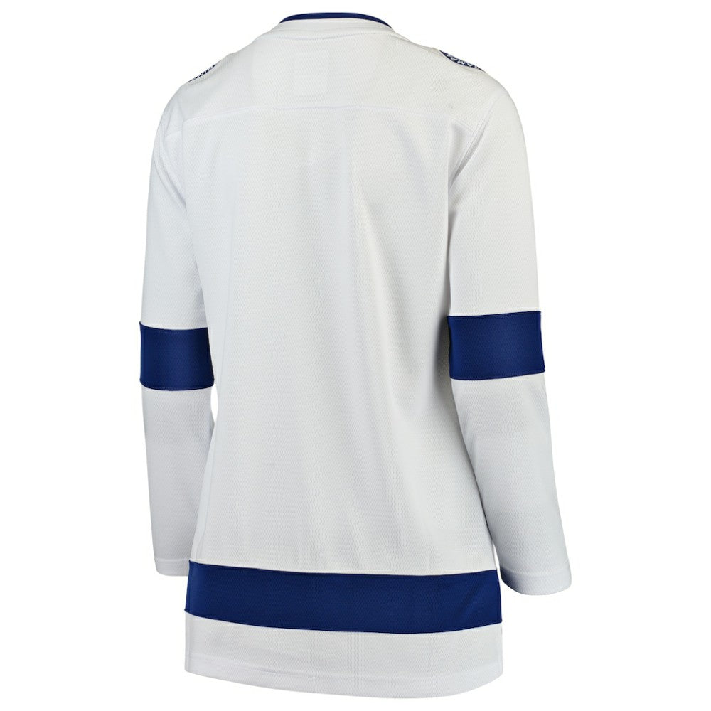 Tampa Bay Lightning Fanatics Women's Away Breakaway Jersey - White - NHL