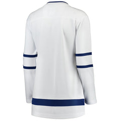 Toronto Maple Leafs Fanatics Women's Away Breakaway Jersey - White - NHL