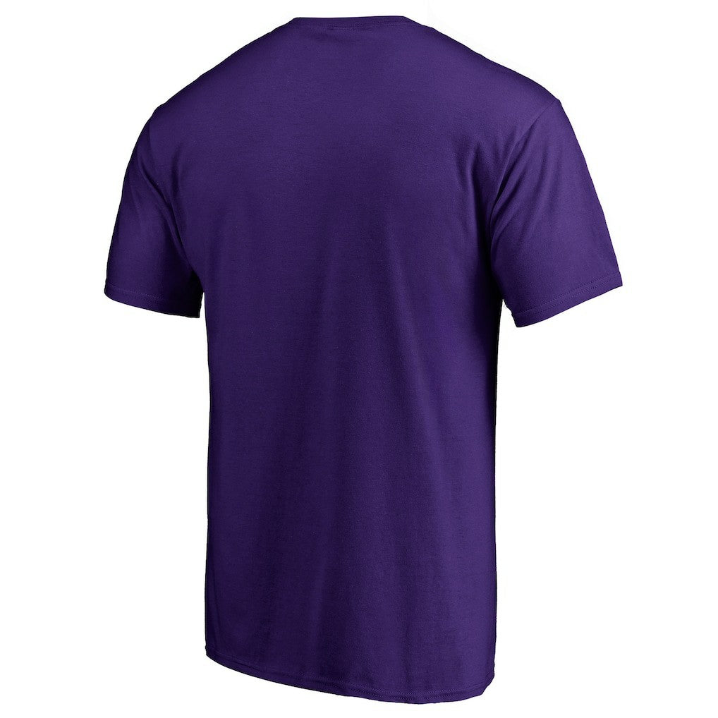 Baltimore Ravens Iconic Collection Fade Out T-Shirt Purple | NFL