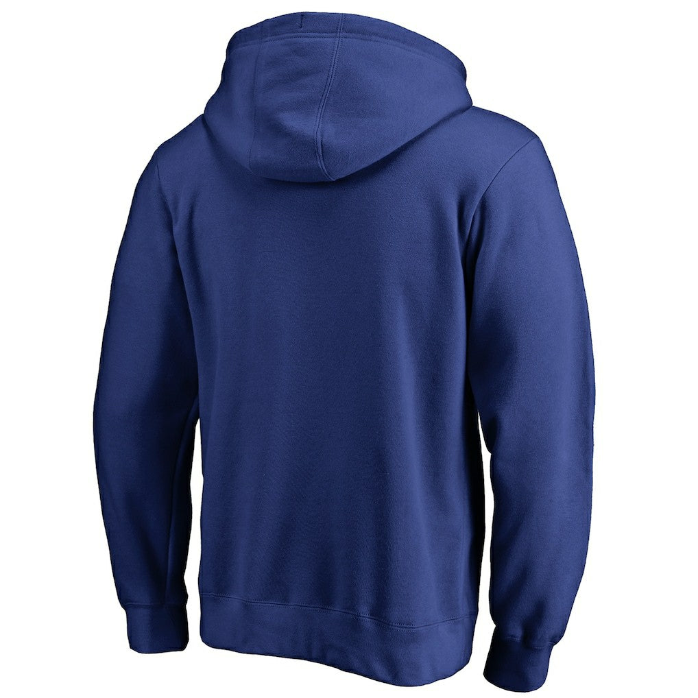 New York Giants Iconic Collection Fade Out Pullover Hoodie Royal | NFL