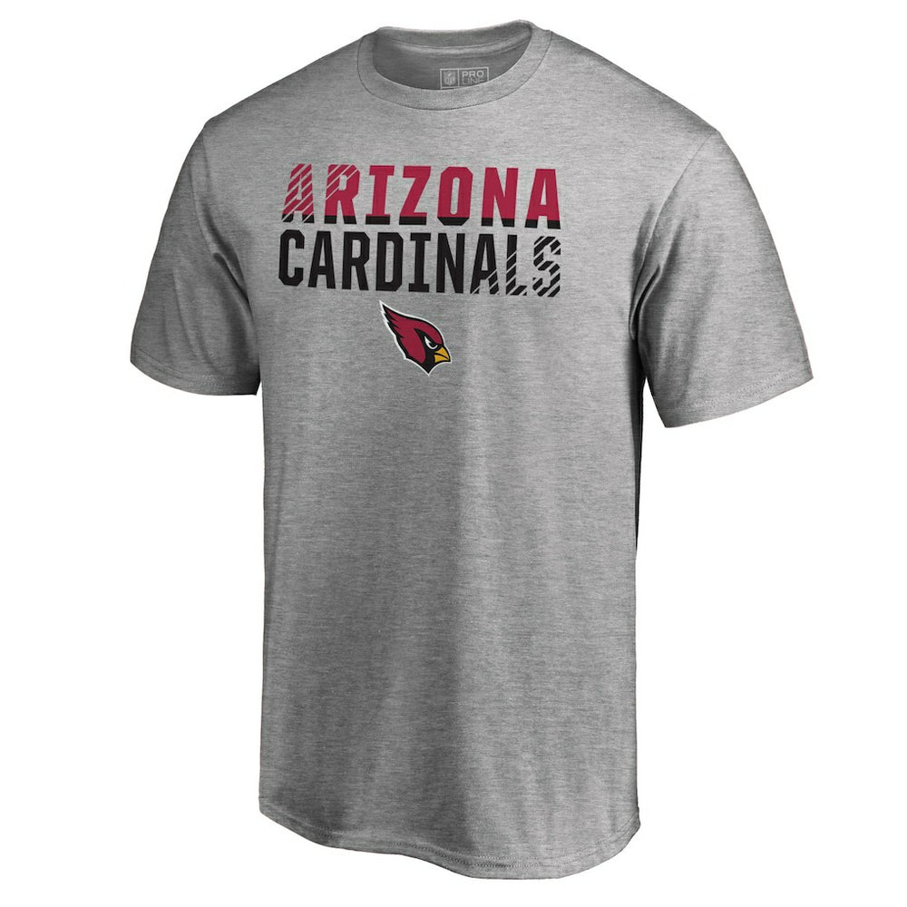 Arizona Cardinals Iconic Collection Fade Out T-Shirt Ash | NFL