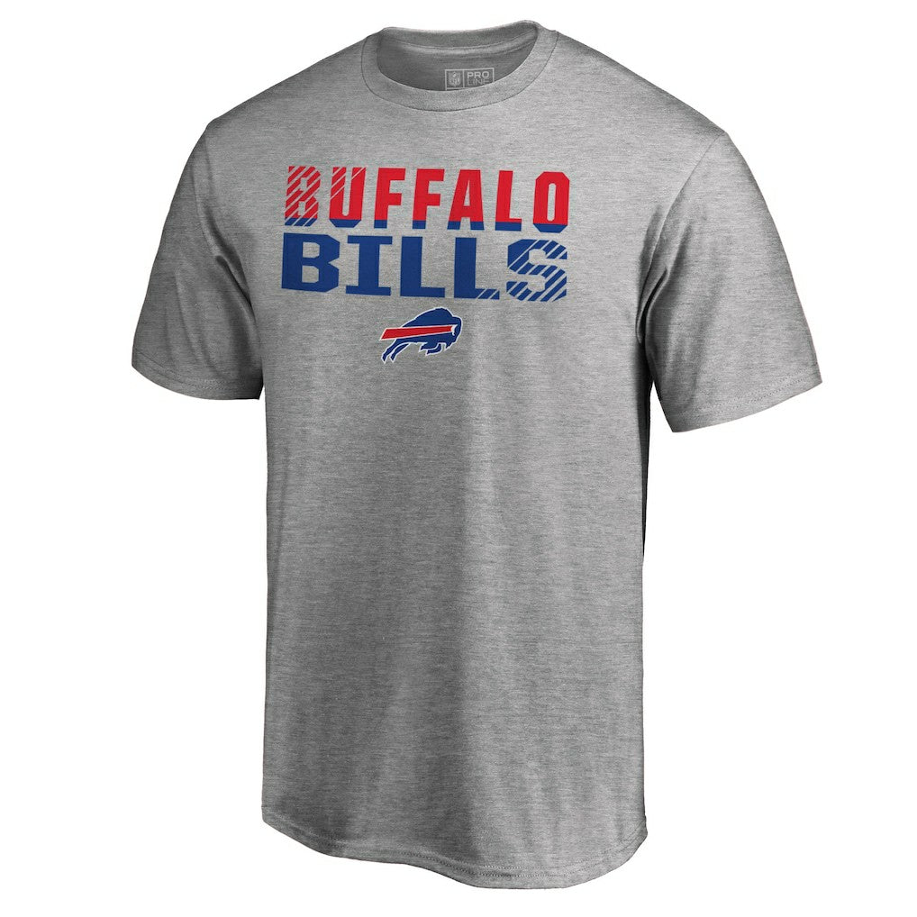 Buffalo Bills Iconic Collection Fade Out T-Shirt Ash | NFL