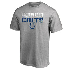 Indianapolis Colts Iconic Collection Fade Out T-Shirt Ash | NFL