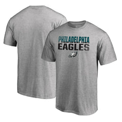 Philadelphia Eagles Iconic Collection Fade Out T-Shirt Ash | NFL
