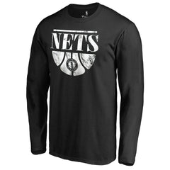 Brooklyn Nets Buckets Long Sleeve T-Shirt Black - NBA