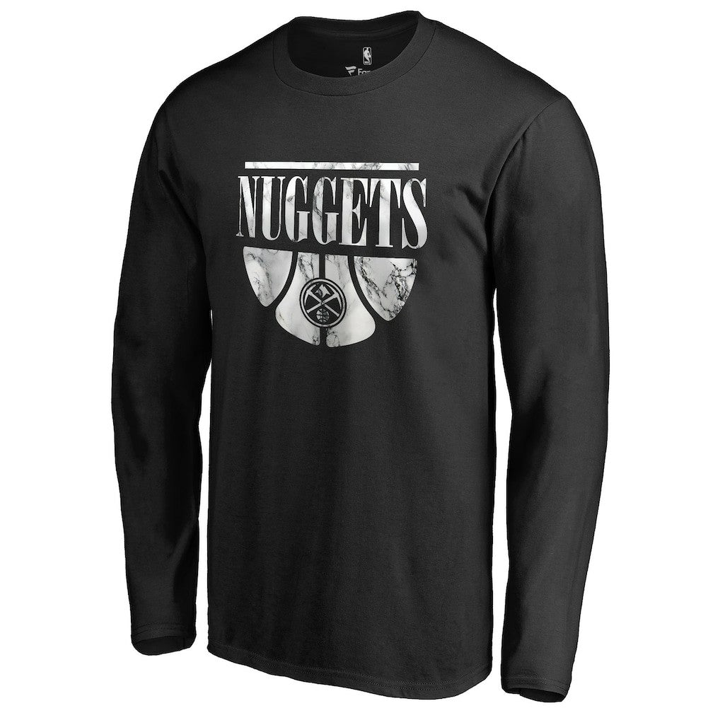 Denver Nuggets Buckets Long Sleeve T-Shirt Black - NBA