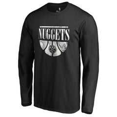 Denver Nuggets Buckets Long Sleeve T-Shirt Black - NBA