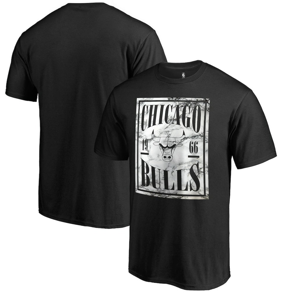Chicago Bulls Black Court Vision T-Shirt - NBA