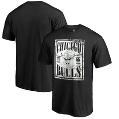 Chicago Bulls Black Court Vision T-Shirt - NBA