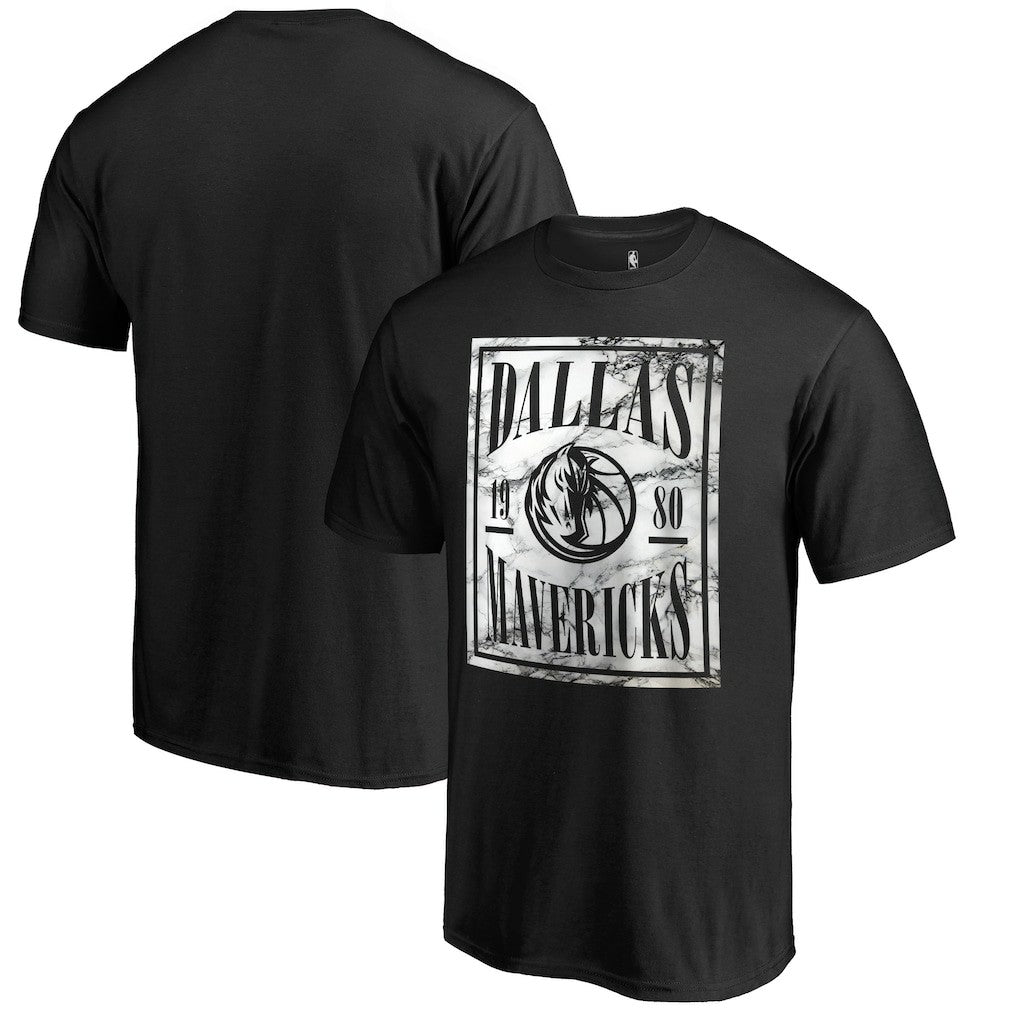 Dallas Mavericks Black Court Vision T-Shirt - NBA