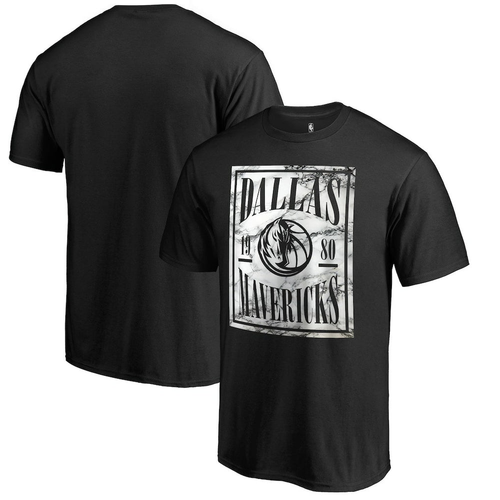 Dallas Mavericks Black Court Vision T-Shirt - NBA