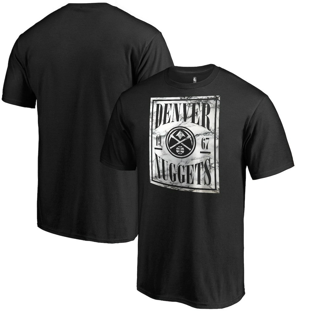 Denver Nuggets Black Court Vision T-Shirt - NBA