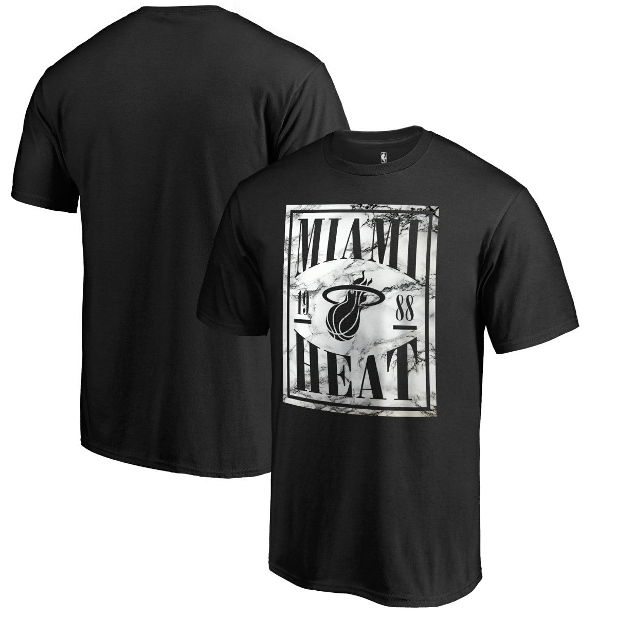 Miami Heat Black Court Vision T-Shirt - NBA