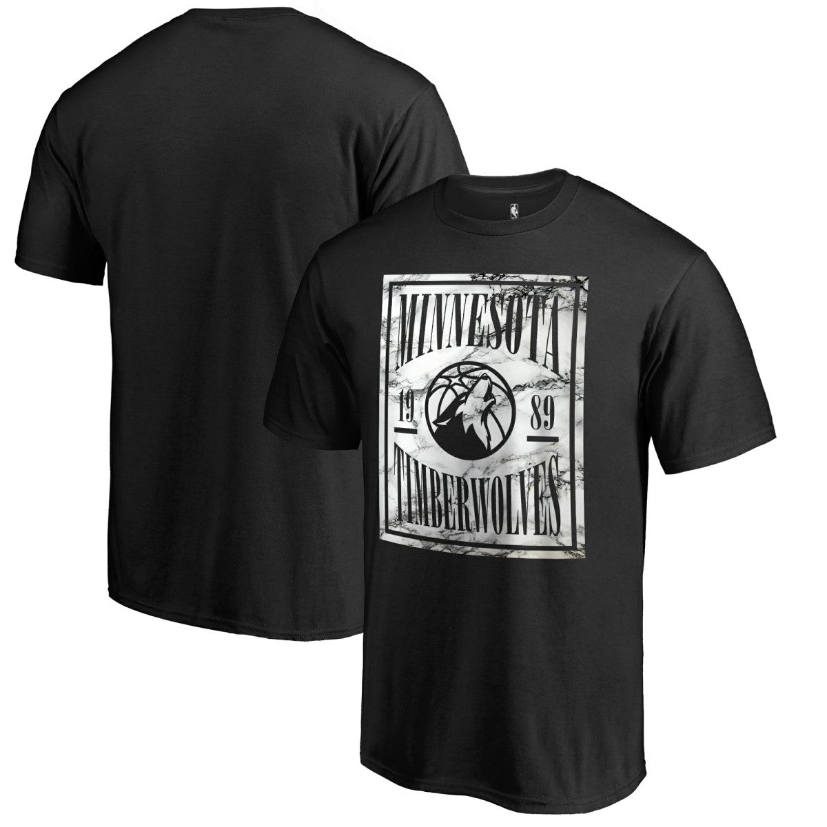 Minnesota Timberwolves Black Court Vision T-Shirt - NBA
