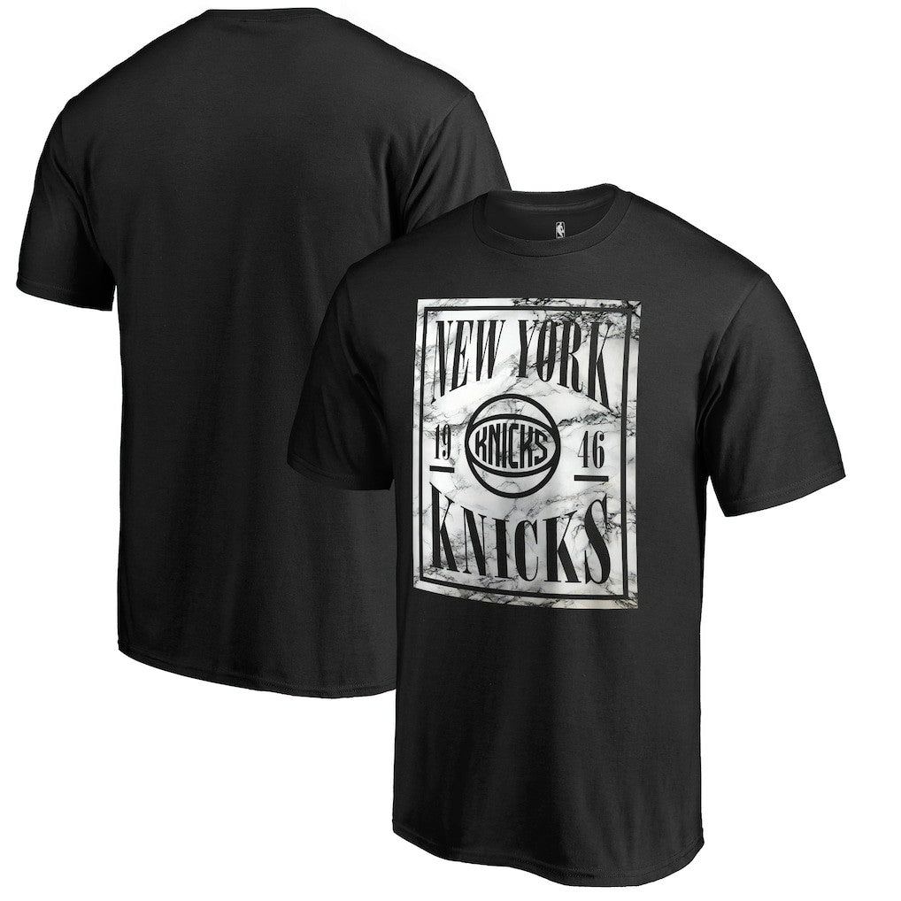 New York Knicks Black Court Vision T-Shirt - NBA