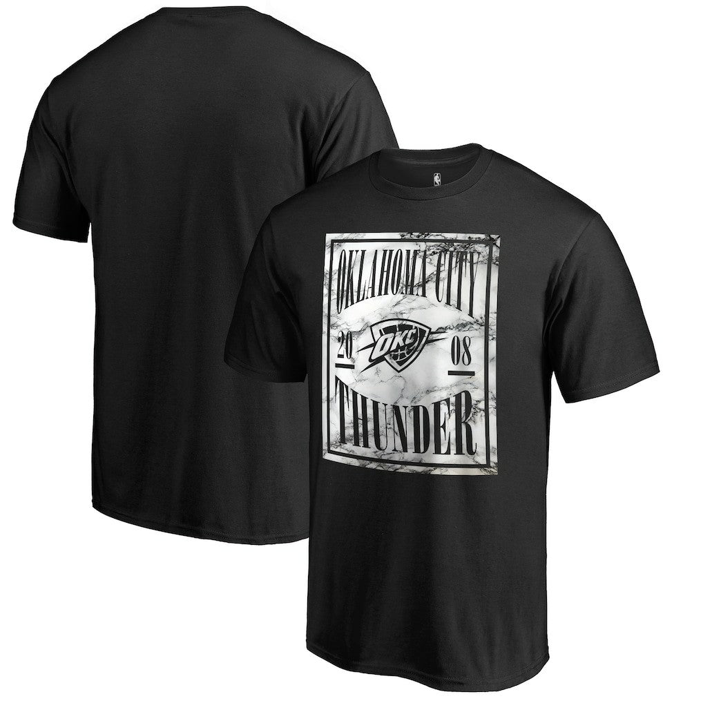 Oklahoma City Thunder Black Court Vision T-Shirt - NBA