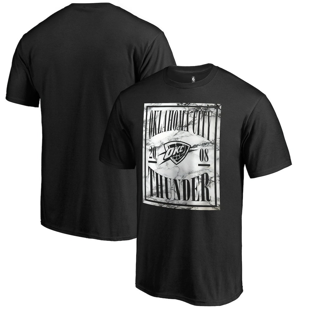 Oklahoma City Thunder Black Court Vision T-Shirt - NBA