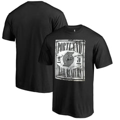 Portland Trail Blazers Black Court Vision T-Shirt - NBA
