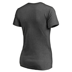 Baltimore Orioles Women's Charcoal Stack V-Neck T-Shirt - MLB