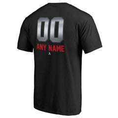 New York Rangers Personalized Midnight Mascot T-Shirt - Black - NHL