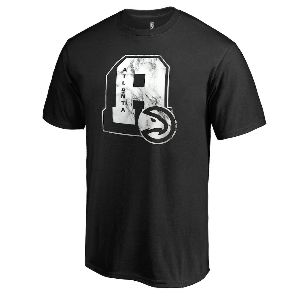 Atlanta Hawks Letterman T-Shirt Black - NBA