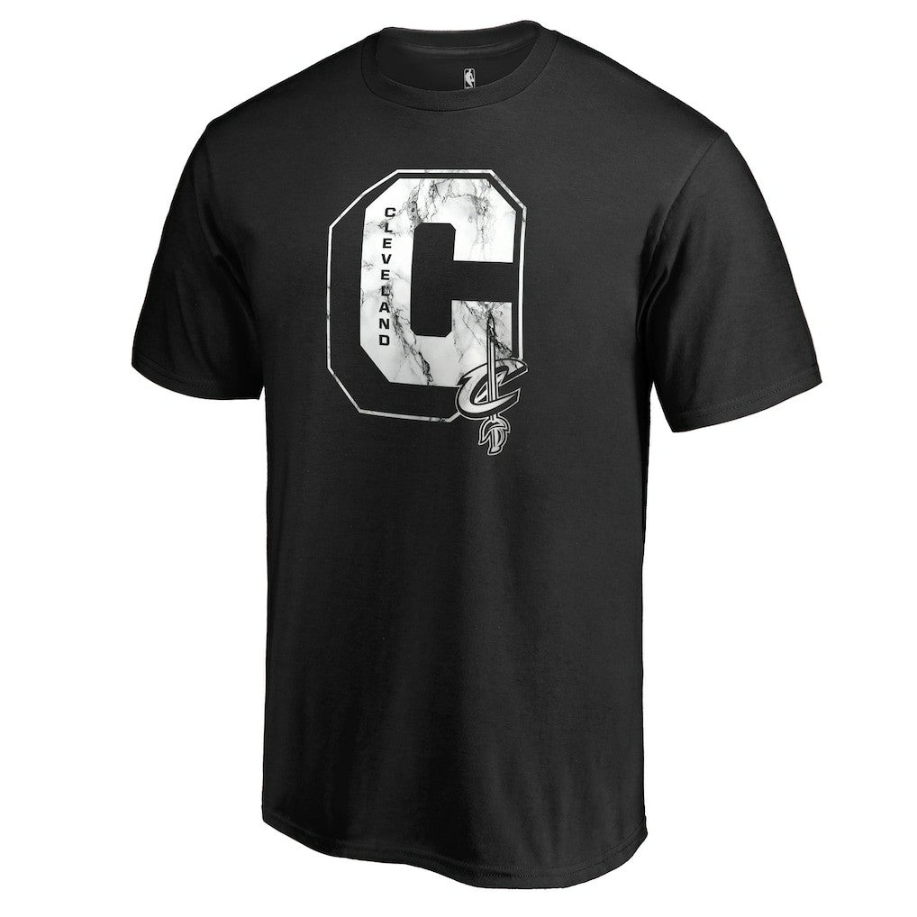 Cleveland Cavaliers Letterman T-Shirt Black - NBA