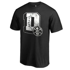 Denver Nuggets Letterman T-Shirt Black - NBA