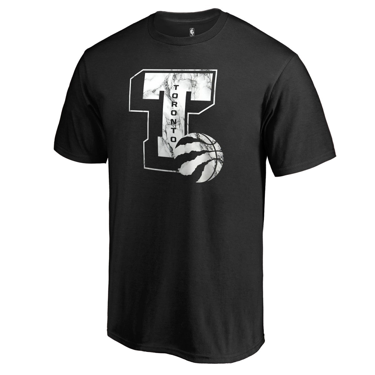 Toronto Raptors Letterman T-Shirt Black - NBA