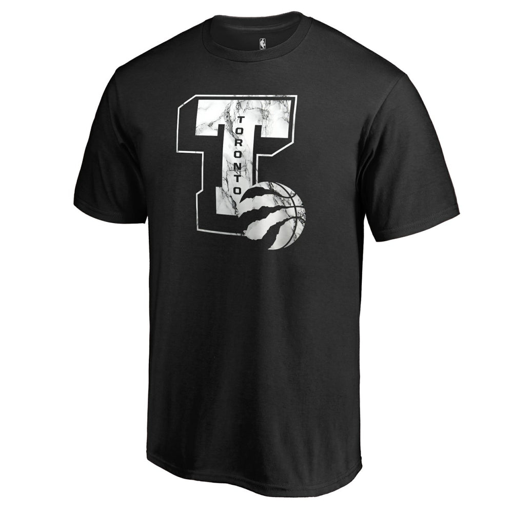 Toronto Raptors Letterman T-Shirt Black - NBA