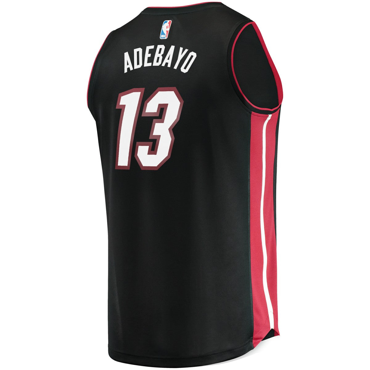 Bam Adebayo Miami Heat Fast Break Replica Player Jersey Icon Edition Black - NBA