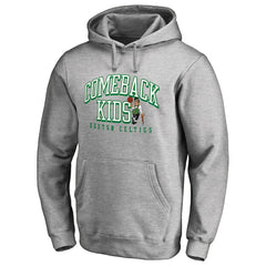 Boston Celtics Comeback Kids Pullover Hoodie Heathered Gray - NBA