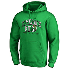 Boston Celtics Comeback Kids Pullover Hoodie Kelly Green - NBA