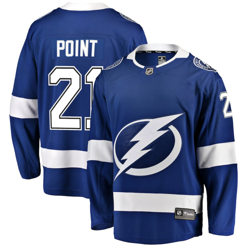 Brayden Point Tampa Bay Lightning Fanatics Home Breakaway Player Jersey - Blue - NHL
